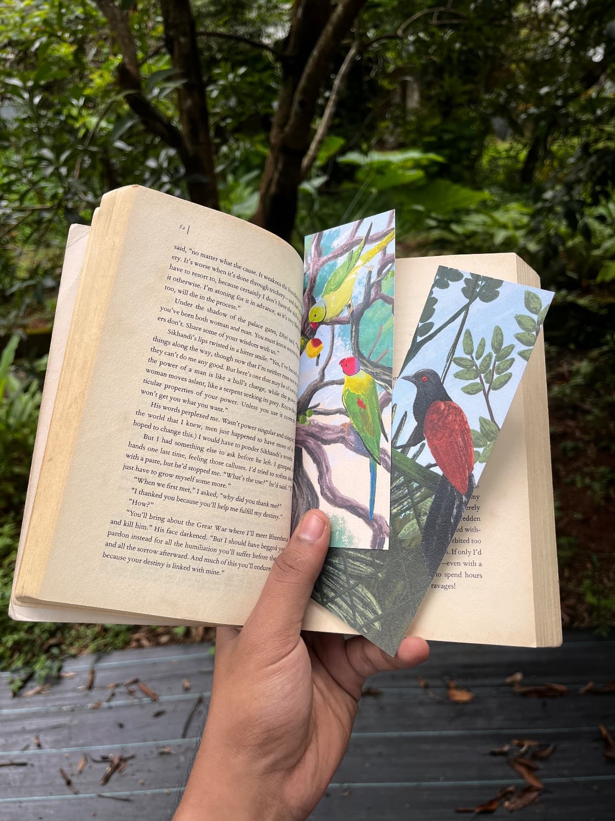 Bird bookmarks pack pf 3 — 2